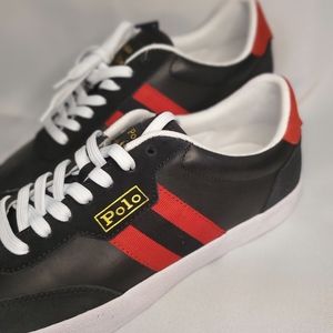 NWT Polo Ralph Lauren Leather Court Sneaker